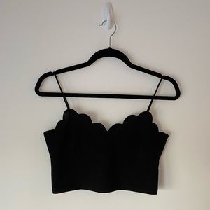 Cropped Lettuce Trim Tank